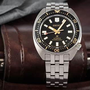Seiko Prospex SPB315J1 Reloj de buceo automático para hombre - Acero inoxidable, esfera negra