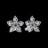 Pandora Stranger Things Demogorgon Stud Earrings 293573C01 - Sterling Silver, Cubic Zirconia