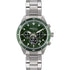 Breil Sail EW0638 Men's Chronograph Watch - 42mm Green Dial, Stainless Steel Bracelet