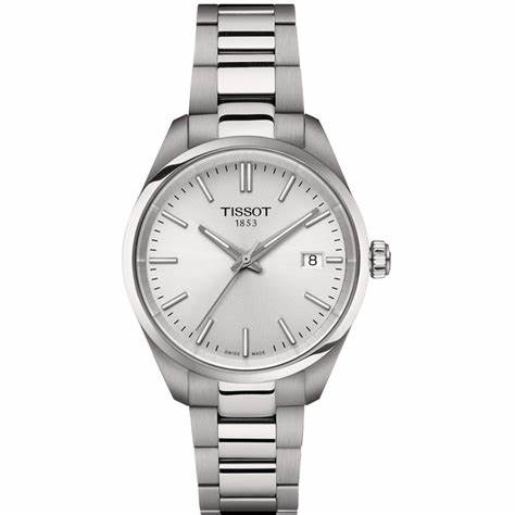 Tissot PR 100 34mm T150.210.11.031.00 – Silver Dial, Stainless Steel Bracelet