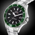 Sector 230 R3223161008 Orologio automatico da uomo - Acciaio inossidabile, quadrante nero, lunetta verde
