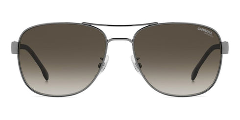 Carrera C FLEX 02/G/S TZ2/HA Men's Sunglasses - Dark Ruthenium Frame, Brown Shaded Lenses