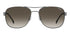 Carrera C FLEX 02/G/S TZ2/HA Men's Sunglasses - Dark Ruthenium Frame, Brown Shaded Lenses