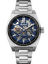 Ingersoll The Vert Automatic I14305 Orologio da uomo - Acciaio inossidabile argento, quadrante blu