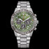Citizen Promaster CA4664-60W Men's Green Dial Chronograph Watch – Eco-Drive, 40mm, 200M WR