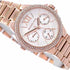 Michael Kors MK6845 Women's Camille Rose Gold-Tone Multifunction Watch with Crystal Accents