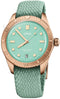 Oris Divers Sixty-Five 733777131570731903BR - Cassa in bronzo, quadrante verde, 38mm
