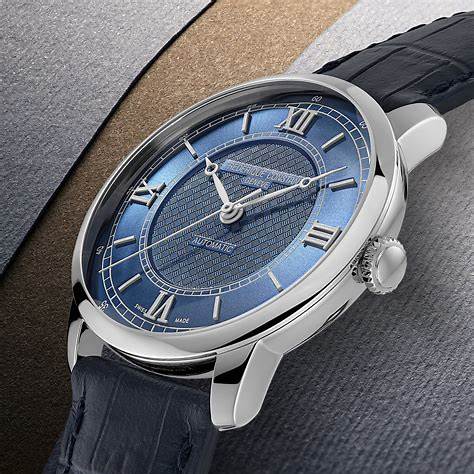 Frederique Constant Classics Premiere FC-301N3B6 Men's Watch – Blue Dial, Black Leather Strap