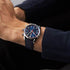 TAG Heuer Carrera Calibre Heuer 02 CBN201D.FC6543 Men's Watch - Blue Dial, Leather Strap