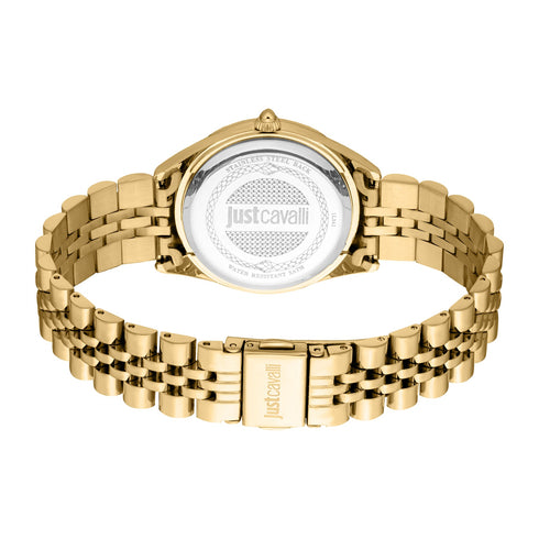 JUST CAVALLIJust Cavalli JC1L361M0065 Vittoria Glam Women's Watch – Gold - Tone Stainless Steel, Green Dial, 32mmEcecile