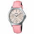 Casio Collection Mod. Lady Casio LTP-V300L-4AUDF Women's Watch - Pink Dial, Pink Leather Strap