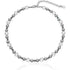 Majorica Estela Necklace 16502.21.2.000.010.1 – 925 Sterling Silver, Multicolor Pearls, Rhodium Finish, 40–45 cm