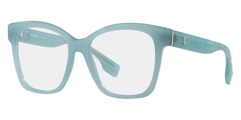 Burberry BE 2363 4086 53 Occhiali da vista da donna - Montatura squadrata in acetato azzurro