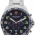 Victorinox Fieldforce Men's Chronograph Watch V241857 – Blue Dial, Stainless Steel Bracelet