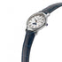 Frederique Constant FC-206RS1S6 Women's Watch - Silver Dial, Stainless Steel Case, Blue Leather Strap