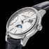 Frederique Constant Manufacture Classic Power Reserve Big Date FC-735S3H6 – Silver Dial, Blue Leather Strap