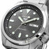 Seiko 5 Sports SRPE51K1 40mm Men's Automatic Watch - Grey Dial, Stainless Steel Bracelet