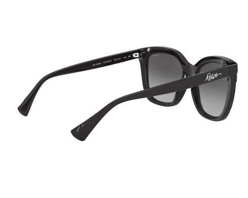 Ralph by Ralph Lauren RA 5265 Women's Sunglasses – Dark Transparent Grey Frame with Grey Gradient Lenses