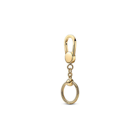 Pandora Moments Portafortuna Piccolo 362237C00 - Placcato oro 14k, chiusura incisibile