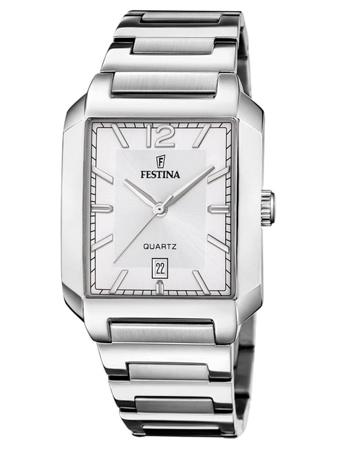 Festina F20677/5 Men's Watch – Green Dial Stainless Steel Quartz