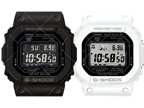 CASIO G - SHOCKCasio G - Shock GW - 5000HS - 1ER Men's Watch – 42.8mm Stainless Steel Case, Bio - Based Resin Strap, Solar - Powered, Radio - Controlled, 200M Water ResistanceWATCHESEcecile