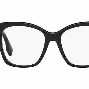 Burberry BE 2363 3001 51 Occhiali da vista da donna - Montatura squadrata in acetato nero