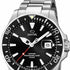 Jaguar Men's Swiss Quartz Professional Diver Watch - Model J860/D, Stainless Steel Case, Black Dial, Sapphire Crystal