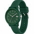 Lacoste 2011238 Men's Watch - Green Silicone Strap, Green Dial, 42mm