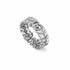 Gucci Flora 18ct White Gold Diamond Ring - Size 6