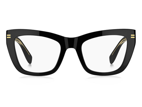 Marc Jacobs MJ 1114 807 Women's Eyeglasses - Black Full-Rim Acetate Frame, Rectangular Shape