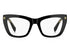 Marc Jacobs MJ 1114 807 Women's Eyeglasses - Black Full-Rim Acetate Frame, Rectangular Shape
