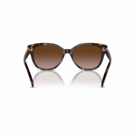 Ralph by Ralph Lauren RA5305U 5003/13 Women's Cat-Eye Sunglasses – Black Havana Frame, Brown Gradient Lenses