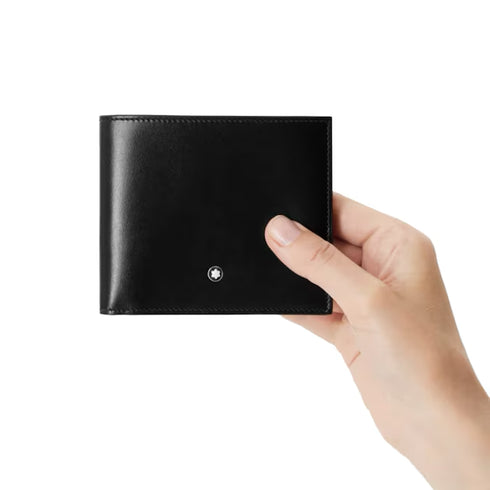 Montblanc Meisterstück Black Leather 8cc Wallet 198310