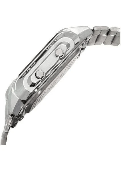 CASIO & VINTAGECasio DB - 360 - 1ADF Men's Databank Digital Watch, Silver - Tone Stainless Steel BandWATCHESEcecile