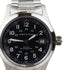 Hamilton Khaki Field Automatic H70455133 - Acciaio inossidabile 38 mm, quadrante nero, bracciale in acciaio inossidabile