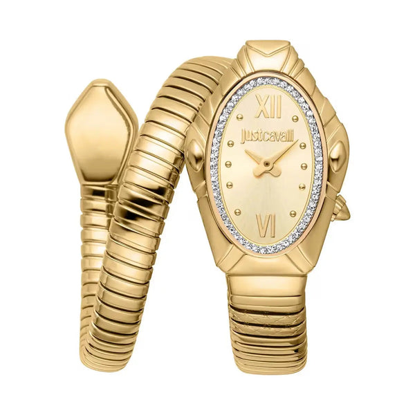 Just Cavalli JC1L357M0025 Women's Gold-Tone Watch – Lirica Collection