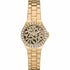 Michael Kors Lennox MK7394 Women's Watch - Gold-Tone, Animal-Print Pavé Dial