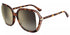 Occhiali da sole Jimmy Choo TILDA/G/S 086/JL - 60 mm, montatura avana scuro con lenti sfumate marroni