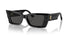 Jimmy Choo JC 5009 Occhiali da sole da donna - 53 mm, montatura nera con lenti grigio scuro