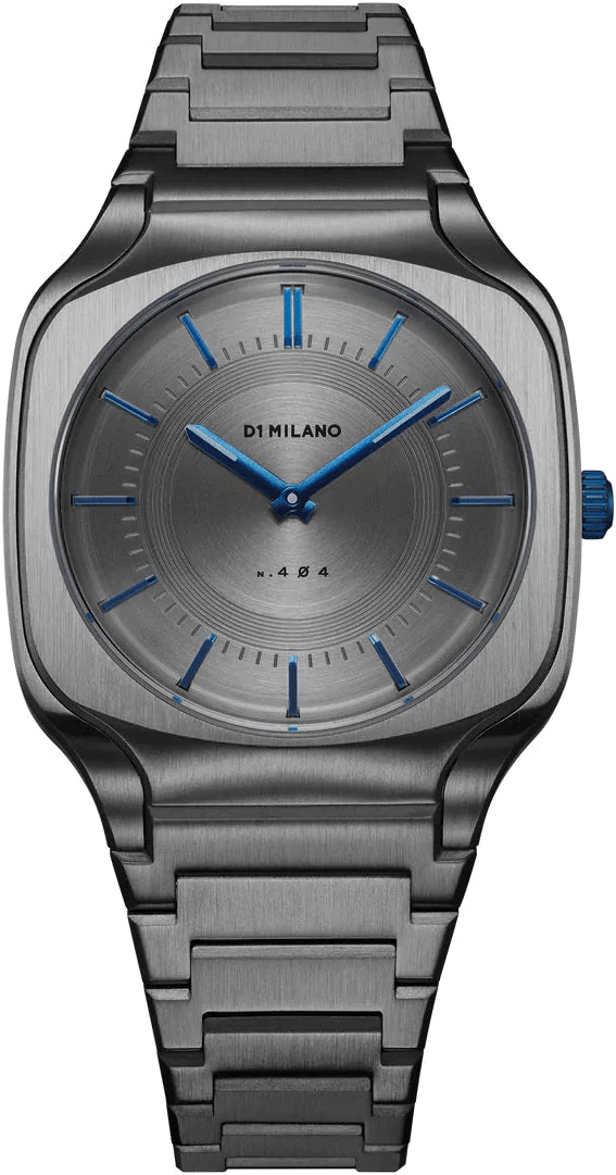 D1 MILANOD1 Milano SQBJ02 Square Titanium Watch – 37mm, Grey Dial, Sapphire CrystalWATCHESEcecile