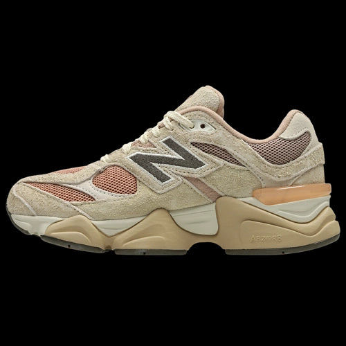 New Balance 9060 Beige Orange Femme