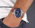 Zeppelin Atlantic Automatic 8466-3 Men's Watch - Blue Dial, Brown Leather Strap