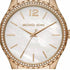 Michael Kors Layton MK6870 Women's Watch - Gold-Tone, Crystal-Embellished Bezel