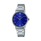 CASIO & VINTAGECasio LTP - VT02D - 2AUDF Women's Analog Watch - Blue Dial, Stainless Steel BandWATCHESEcecile