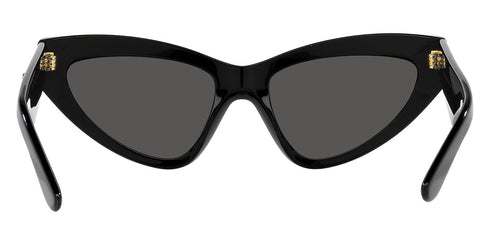 Dolce & Gabbana DG4439 501/87 Women's Sunglasses - Black Frame, Dark Grey Lenses