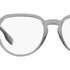 Burberry BE 2368 4021 Occhiali da vista da uomo - Montatura in acetato grigio, lenti demo