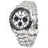 Seiko Prospex SSC813P1 Speedtimer Solar Chronograph Men's Watch - 39mm Stainless Steel, White Panda Dial