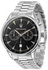 Orologio da uomo Maserati Tradizione Chronograph R8873646004 - Acciaio inossidabile, quadrante nero