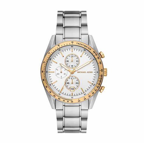 Michael Kors MK9112 Men's Oversized Two-Tone Stainless Steel Watch