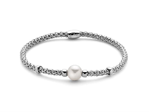 Miluna PBR2993-S Bracciale da donna - Argento 925 con perle bianche